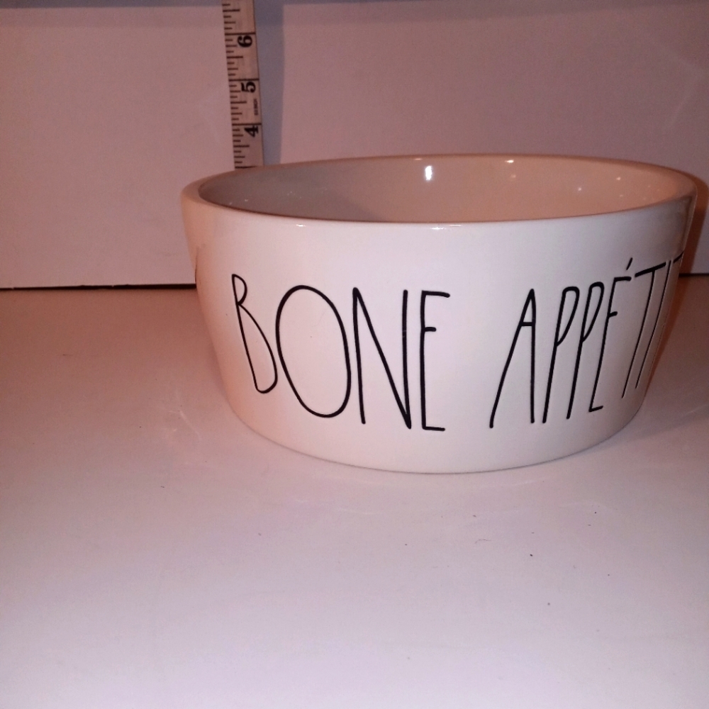 Rae Dunn dog dish